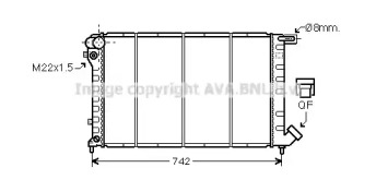 Теплообменник AVA QUALITY COOLING CN2138