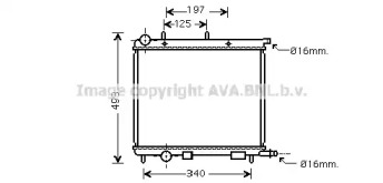 Теплообменник AVA QUALITY COOLING CN2188