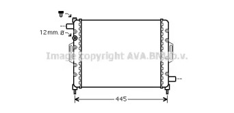 Теплообменник AVA QUALITY COOLING CN2236