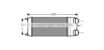 Теплообменник AVA QUALITY COOLING CN4252