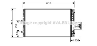 Конденсатор AVA QUALITY COOLING CN5099