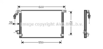 Конденсатор AVA QUALITY COOLING CN5172