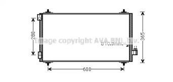 Конденсатор AVA QUALITY COOLING CN5271