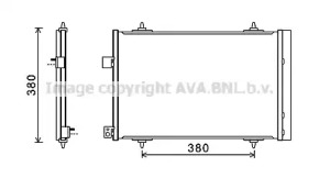 Конденсатор AVA QUALITY COOLING CN5274D