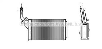 Теплообменник AVA QUALITY COOLING CN6056