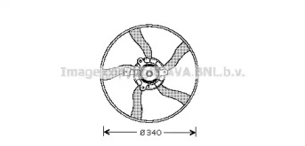 Вентилятор AVA QUALITY COOLING CN7532