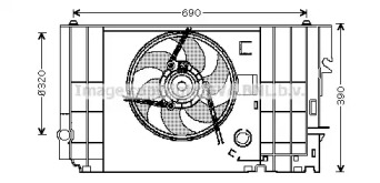 Вентилятор AVA QUALITY COOLING CN7546