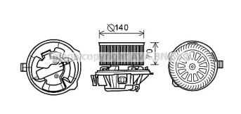 Электродвигатель AVA QUALITY COOLING CN8288