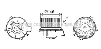 Электродвигатель AVA QUALITY COOLING CN8300