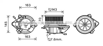 Электродвигатель AVA QUALITY COOLING CN8508