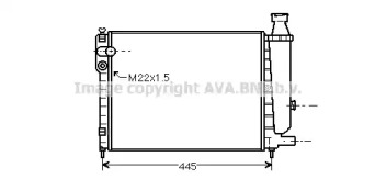 Теплообменник AVA QUALITY COOLING CNA2046