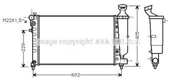 Теплообменник AVA QUALITY COOLING CNA2118