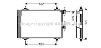 Конденсатор AVA QUALITY COOLING CNA5241D