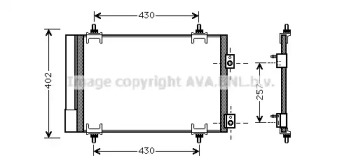 Конденсатор AVA QUALITY COOLING CNA5283D