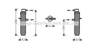 Осушитель AVA QUALITY COOLING CND234