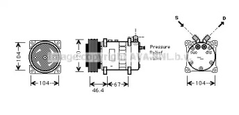 Компрессор AVA QUALITY COOLING CNK210