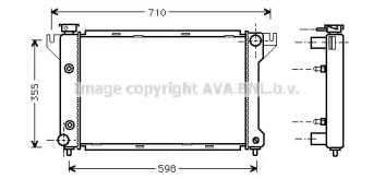 Теплообменник AVA QUALITY COOLING CR2039