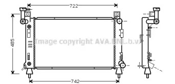 Теплообменник AVA QUALITY COOLING CR2049