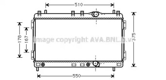 Теплообменник AVA QUALITY COOLING CR2055