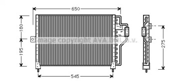 Конденсатор AVA QUALITY COOLING CR5013