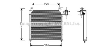 Конденсатор AVA QUALITY COOLING CR5016