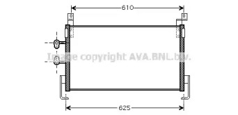 Конденсатор AVA QUALITY COOLING CR5095