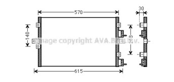 Конденсатор AVA QUALITY COOLING CR5114