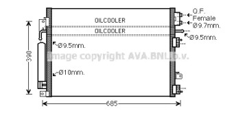 Конденсатор AVA QUALITY COOLING CR5127D