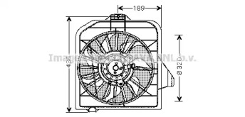 Вентилятор AVA QUALITY COOLING CR7503