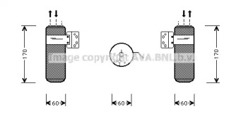 Осушитель AVA QUALITY COOLING CRD052