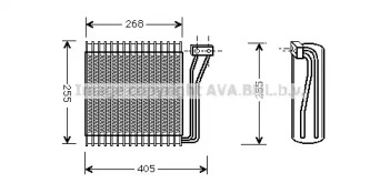 Испаритель AVA QUALITY COOLING CRV041