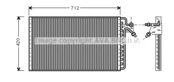 Конденсатор AVA QUALITY COOLING CT5011