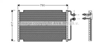 Конденсатор AVA QUALITY COOLING CT5029