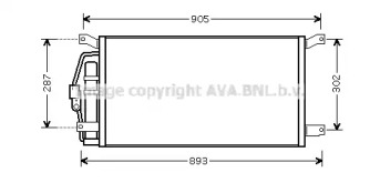 Конденсатор AVA QUALITY COOLING CT5031D