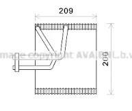 Испаритель AVA QUALITY COOLING CTV045