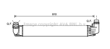 Теплообменник AVA QUALITY COOLING DA4009