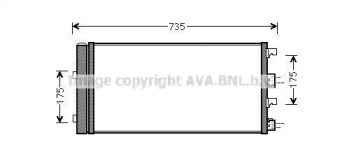 Конденсатор AVA QUALITY COOLING DAA5004D