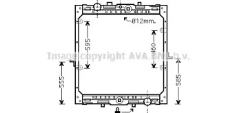 Теплообменник AVA QUALITY COOLING DF2004