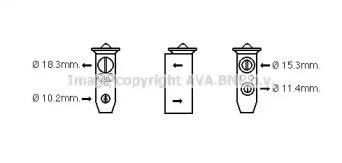 Клапан AVA QUALITY COOLING DN1358