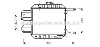 Теплообменник AVA QUALITY COOLING DN2012