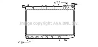 Теплообменник AVA QUALITY COOLING DN2123