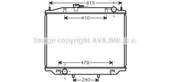 Теплообменник AVA QUALITY COOLING DN2180