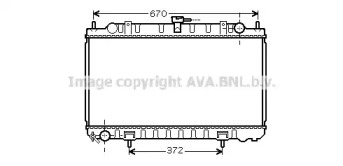 Теплообменник AVA QUALITY COOLING DN2244