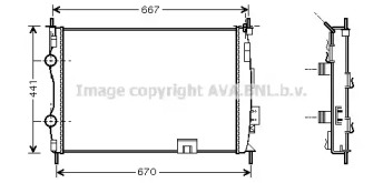 Теплообменник AVA QUALITY COOLING DN2280