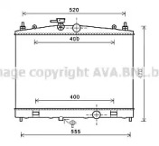 Теплообменник AVA QUALITY COOLING DN2338