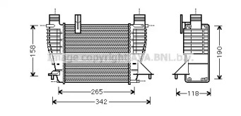 Теплообменник AVA QUALITY COOLING DN4356