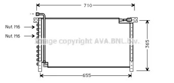 Конденсатор AVA QUALITY COOLING DN5161