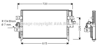 Конденсатор AVA QUALITY COOLING DN5166