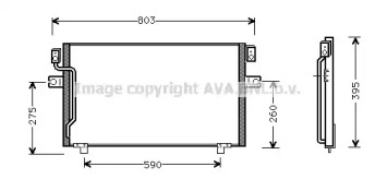 Конденсатор AVA QUALITY COOLING DN5186