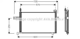 Конденсатор AVA QUALITY COOLING DN5194